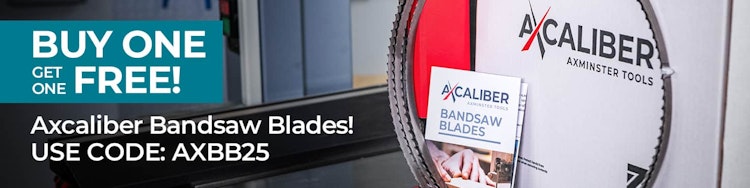 Buy one get one free - Axcaliber Bandsaw Blades